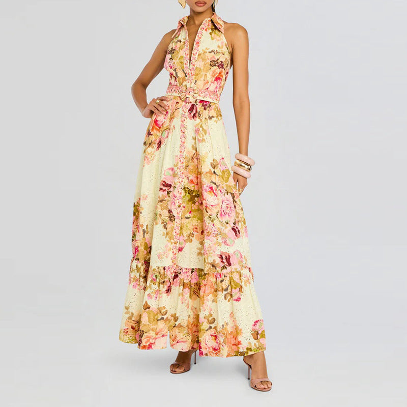 Women's Lace Floral Dress