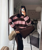 Pink and Brown