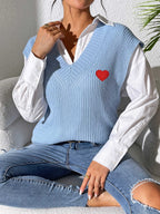 Blue loving heart