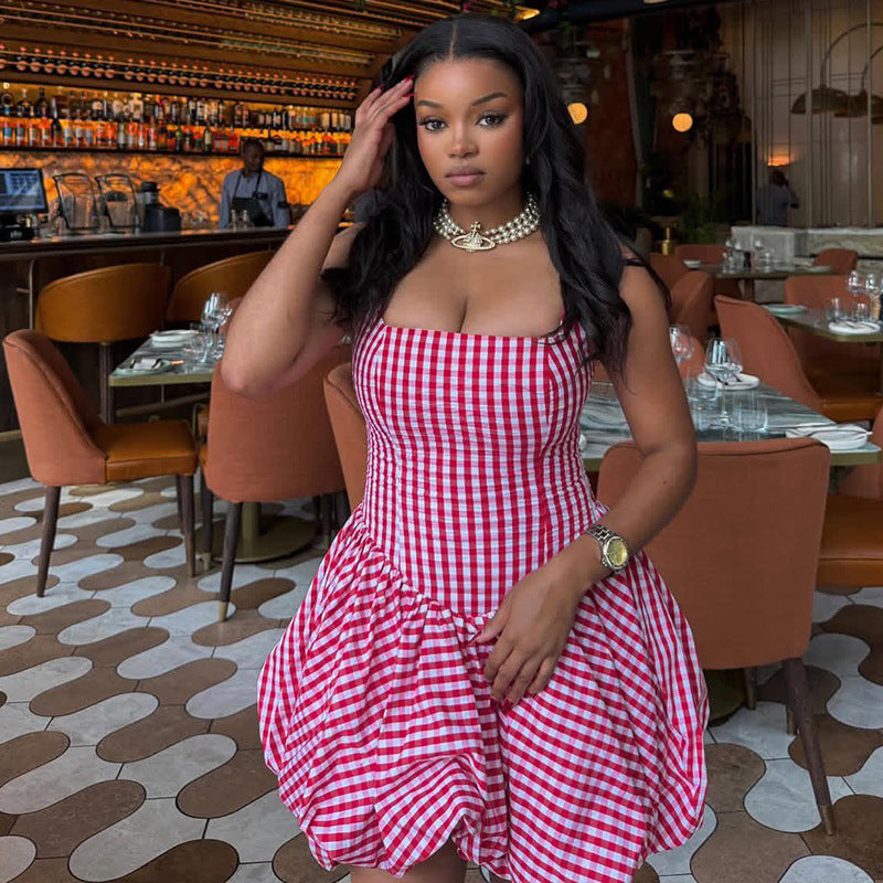 Women's Stripes Printed Dress