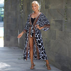 Rayon Belt Cover Up Swimwear