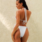Seperated Backless Bikini Swimwear