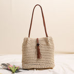 Cotton Thread Wooden Bead Hollow M