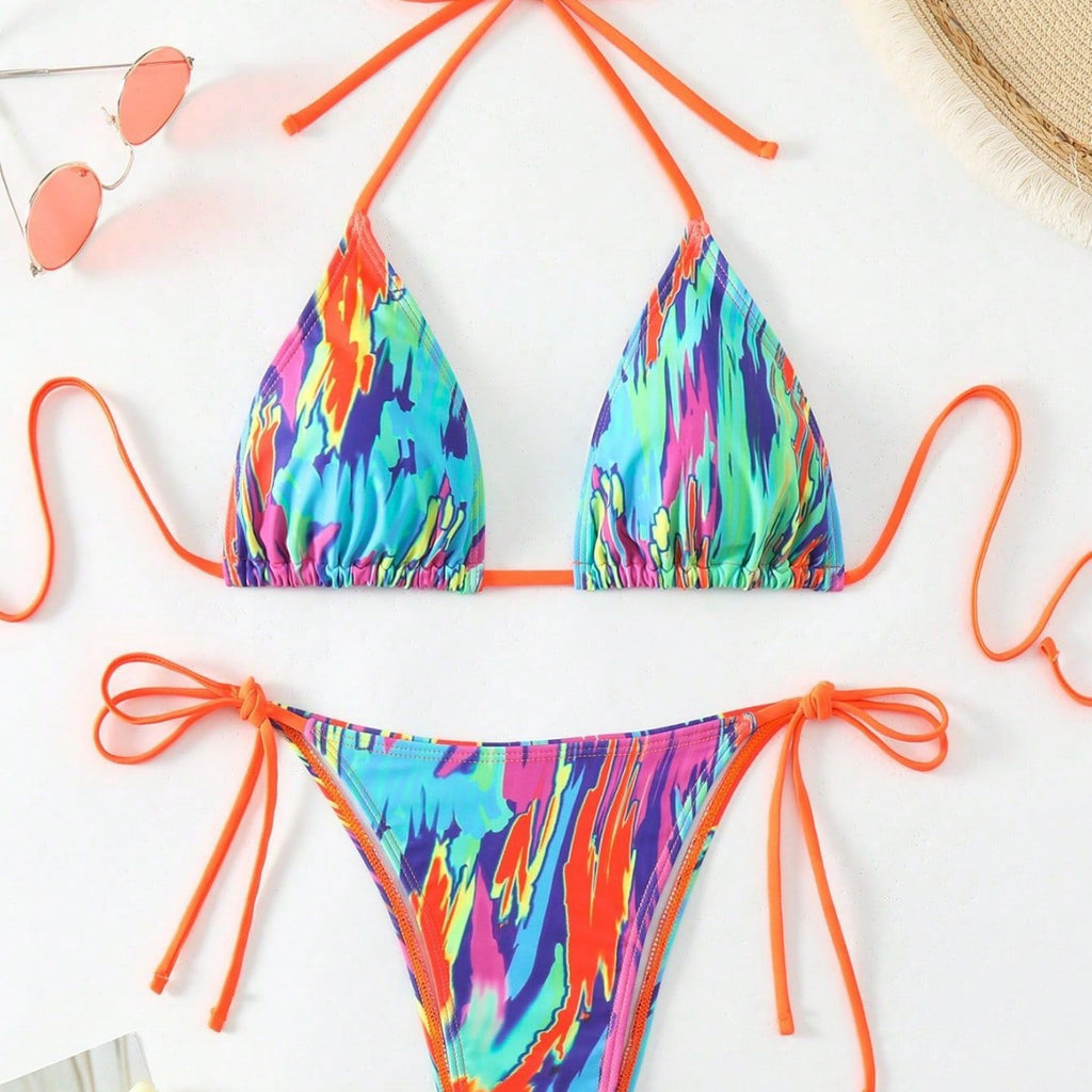 Printed Bikini Swimwear