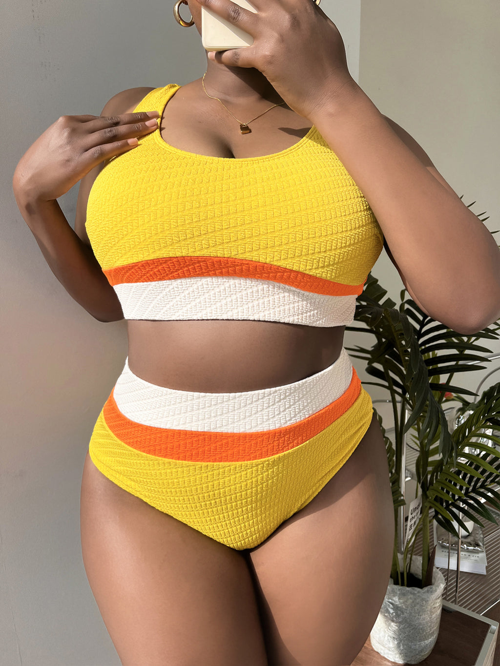 Plus Size One-piece Swimwear