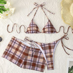 Halter Triangle Bikini Swimwear