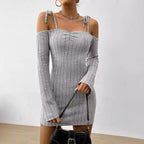 Women's Spaghetti-Strap Slim-Fit Dress