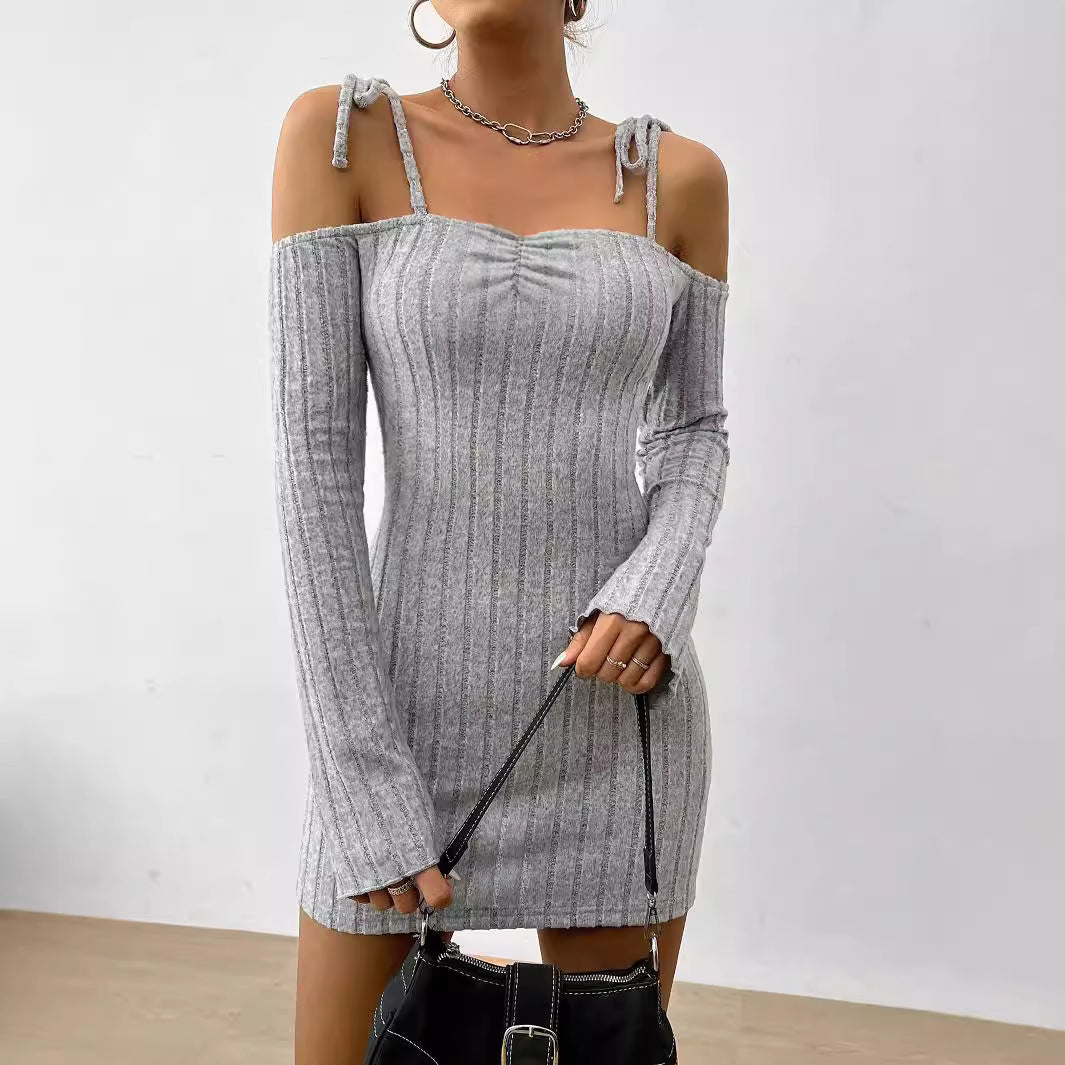 Women's Spaghetti-Strap Slim-Fit Dress