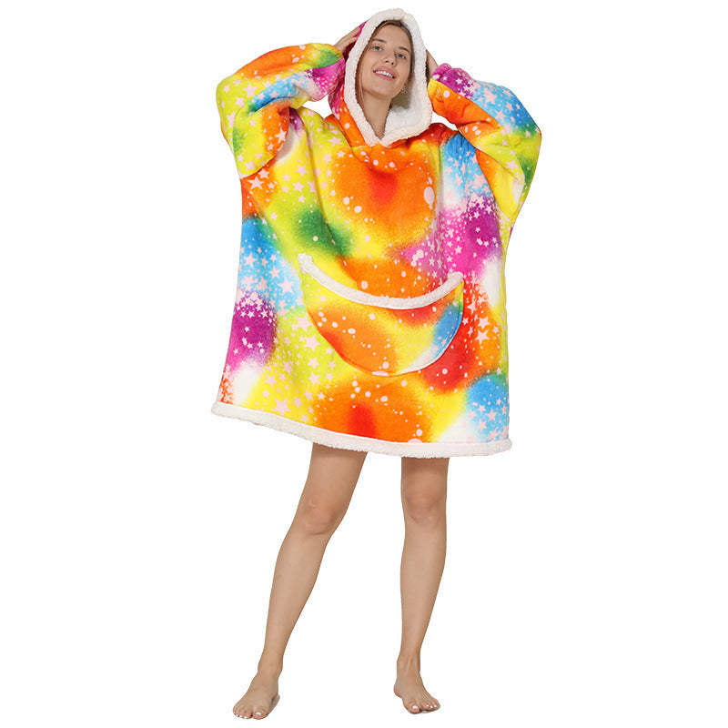 Colorful Star Adult Cold-Proof Clothes