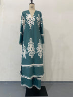 Peacock green
