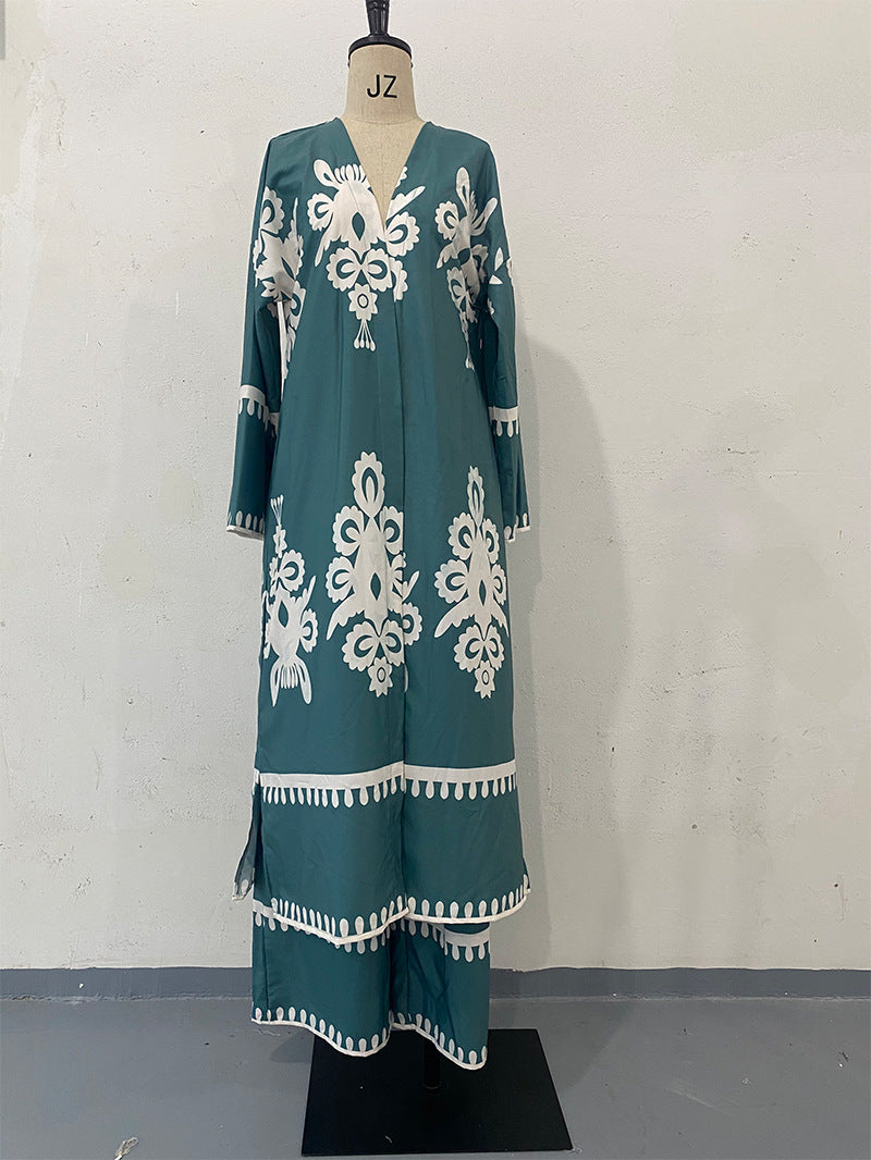 Peacock green