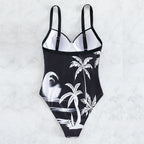 Printed One-piece Swimwear