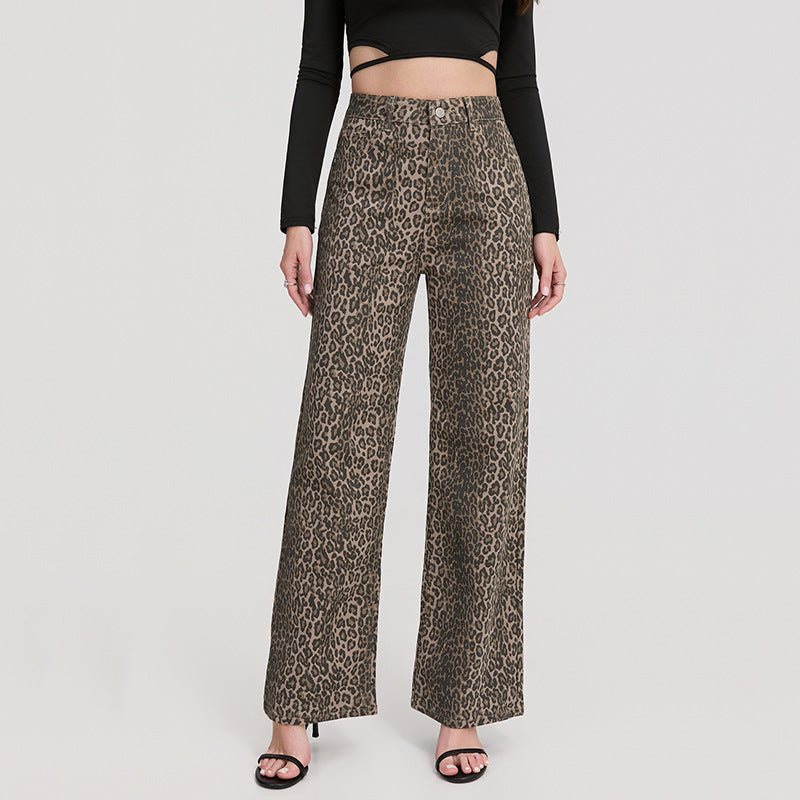 Leopard Print Trousers
