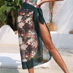 Green Gauze Skirt Free Size