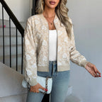 Jacquard Zip Jacket