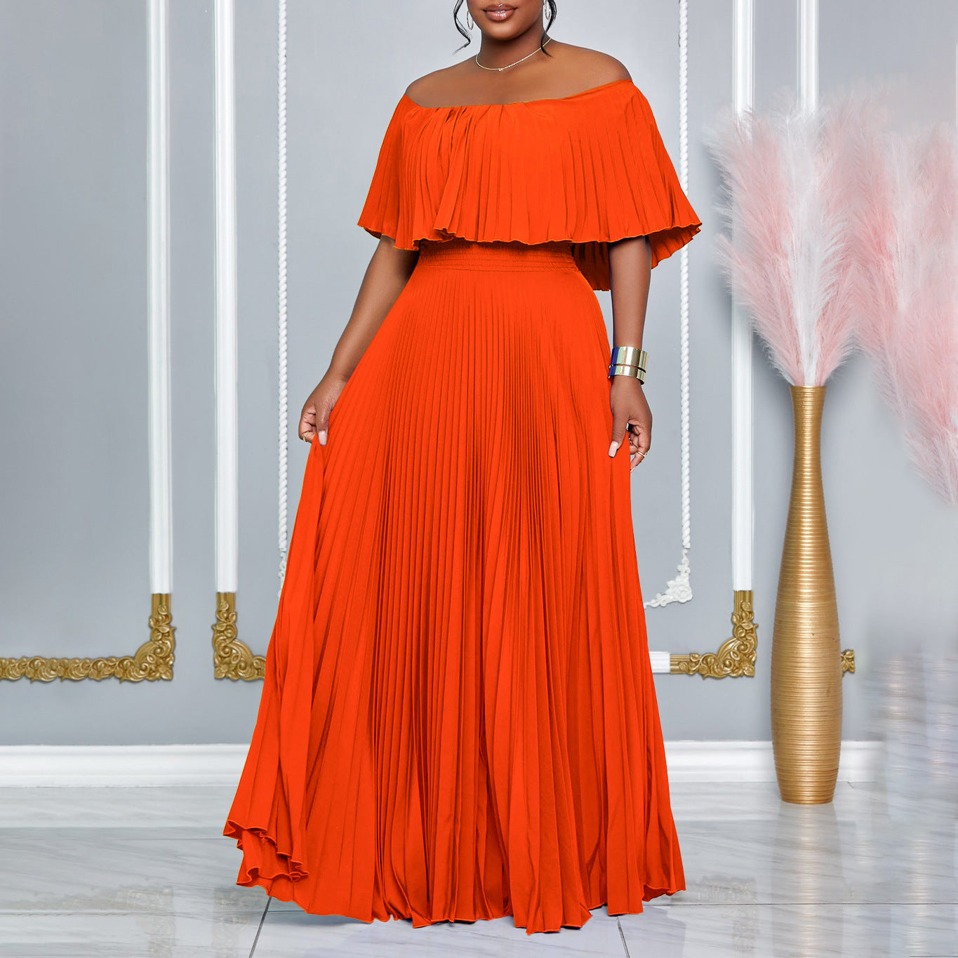 Women's Pleated Dress