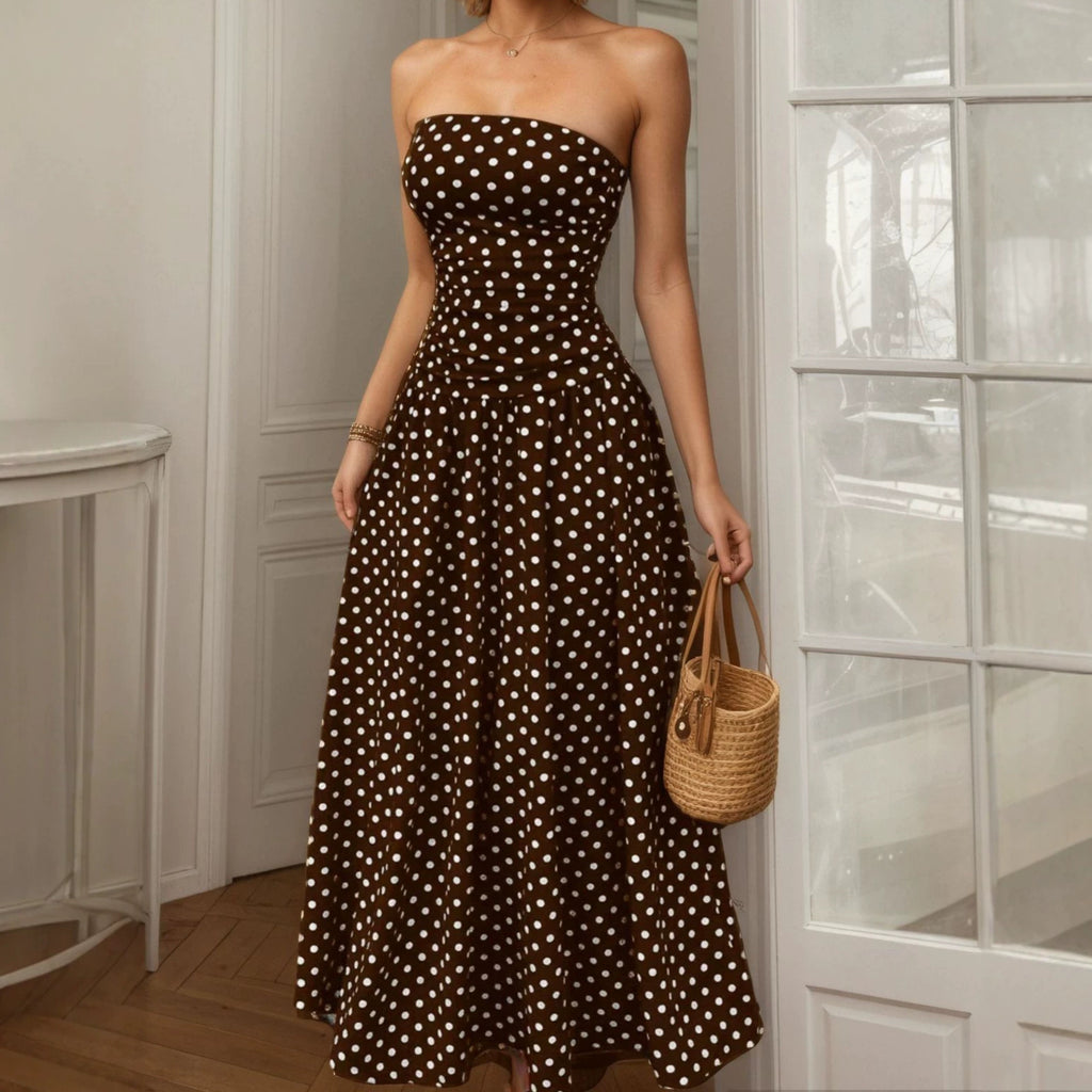 Women's Polka Dot Summer Dress