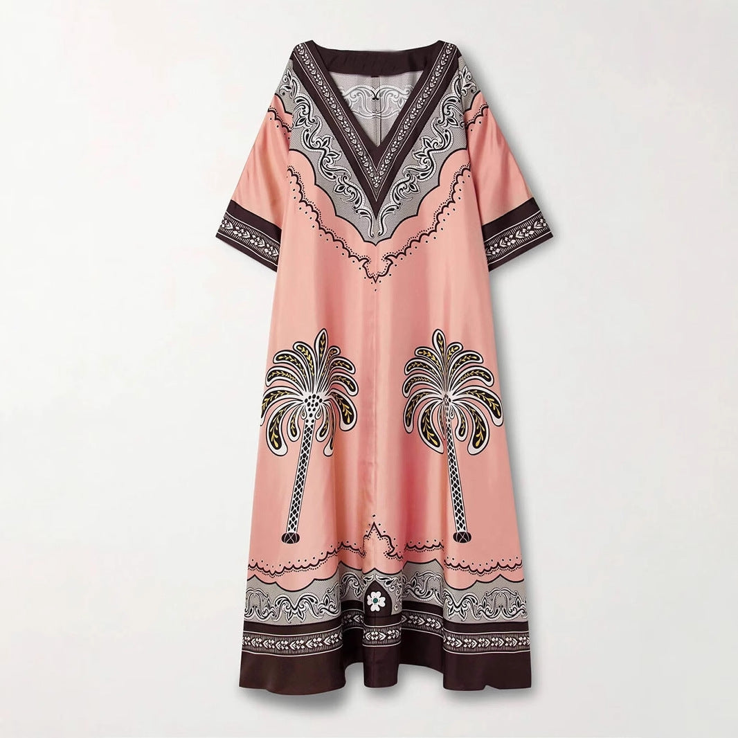 Women's Satin Casual Dress