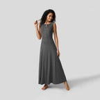 Women’s V-Neck Loose Casual Swing Dress