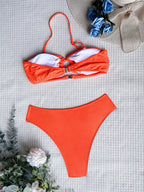 Halter One-piece Swimwear