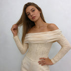 Women's Off Shoulder Slim Fit Bodysuit