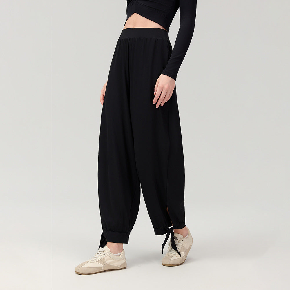 Women's Wide-Leg Fitness Pants