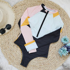 Long Sleeve One-piece Swimwear