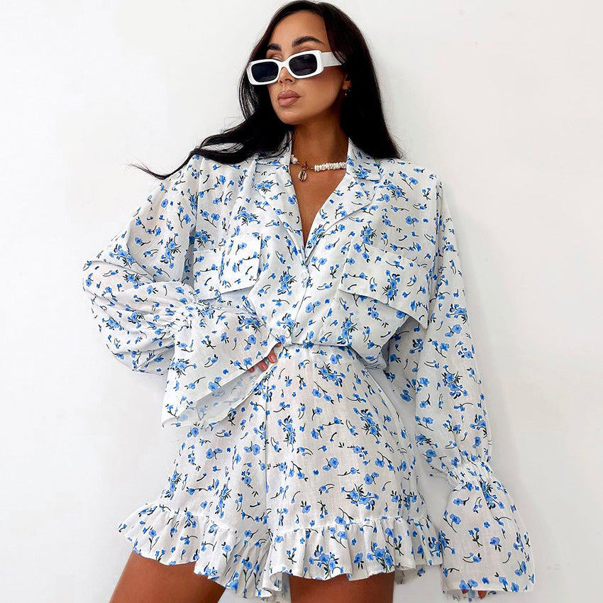 Artificial Silk Pajamas Lingerie
