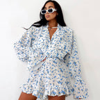 Artificial Silk Pajamas Lingerie