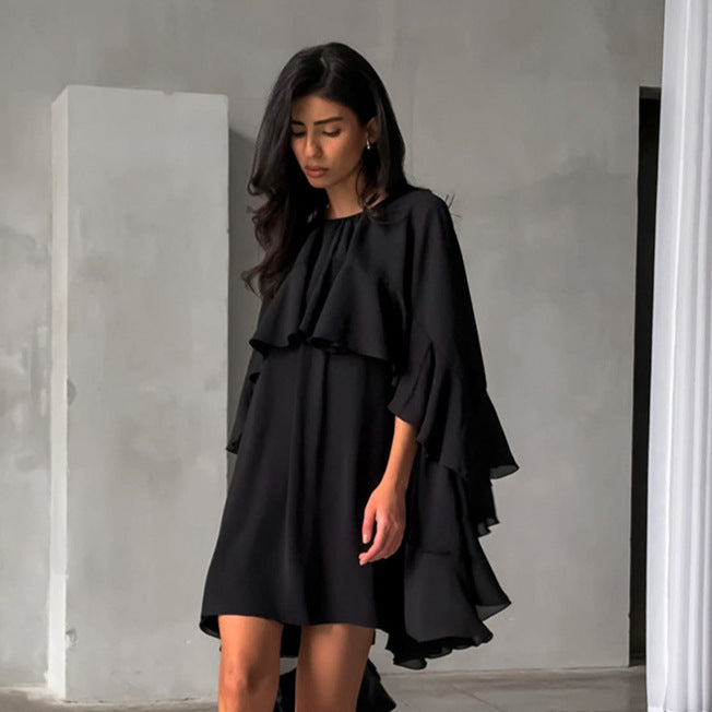 Women's Ruffled Spring Dress