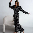 Floral Print Pajamas Lingerie