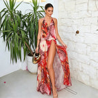 Women's Backless Halter Dress