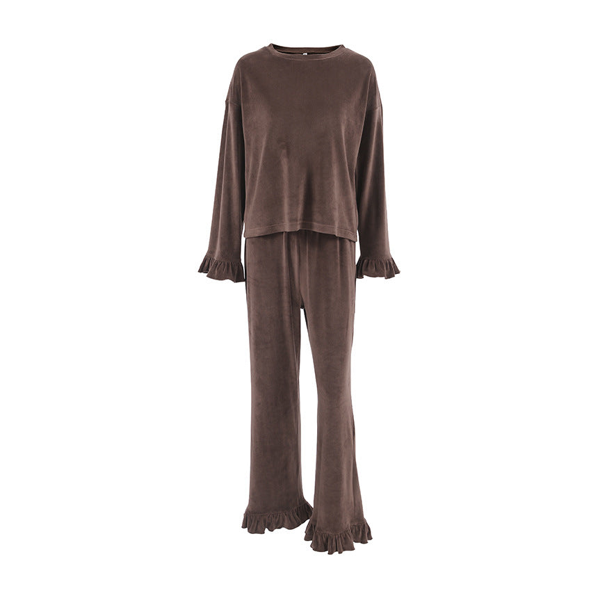 Autumn Knitted Pajamas Lingerie