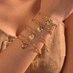Water Drop Zircon Pearl Bracelet
