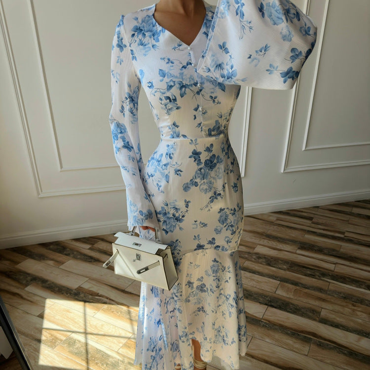 Women's Sheath Long Sleeve Dress