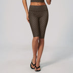 Brown White Polka Dot