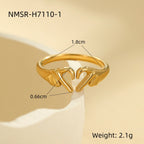 Gold Large Ring