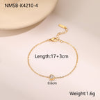 Gold Heart Bracelet