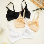 Women's Lace Wireless Underwire Bra