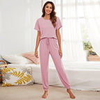 Women’s Casual Summer Homewear Two-Piece Set
