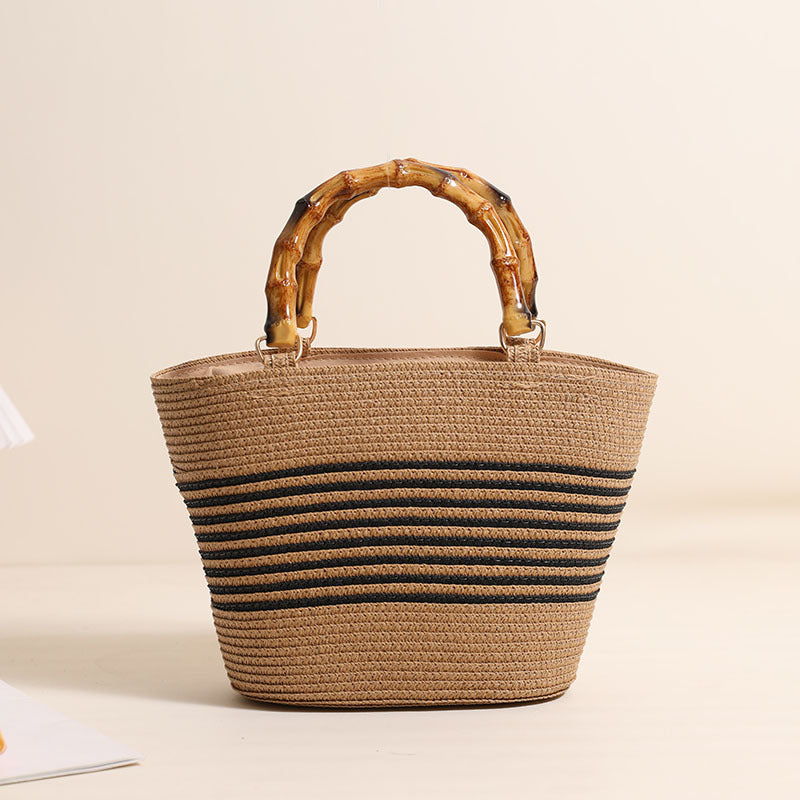 Bamboo Handle Pinstripe Small Size