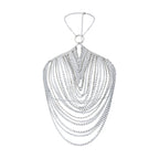 Multi Layer Body Cha Wrapped Chest Backless Chest Necklace 's