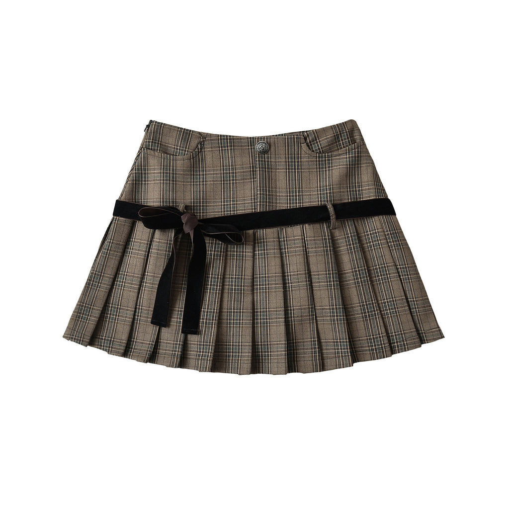 Brown plaid