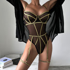 Jumpsuit Gold Underwear Lingerie
