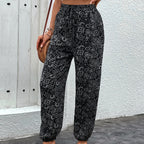 Printing Bohemian Skinny Pants