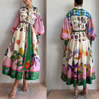 Women's Lace Pleated Dress