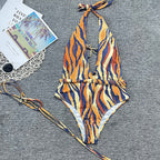 Bandage Leg Bikini Swimwear