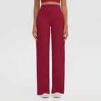 Yoga Pants High Waist Straight Pants Loose Slimming Wide Leg Pants Yoga Clothes