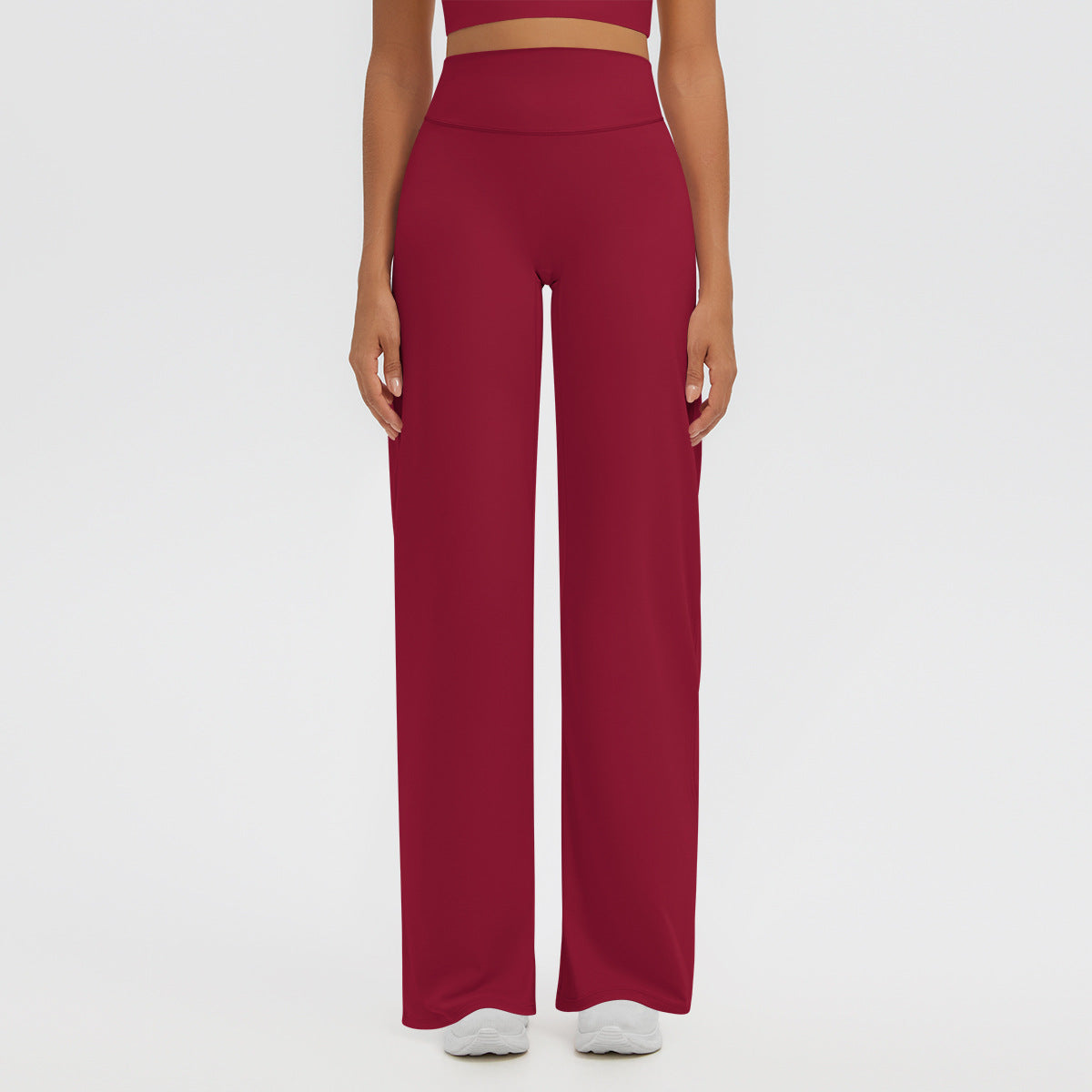 Yoga Pants High Waist Straight Pants Loose Slimming Wide Leg Pants Yoga Clothes