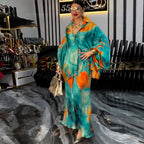 Printed Top & Wide-Leg Pants Two-Piece Set